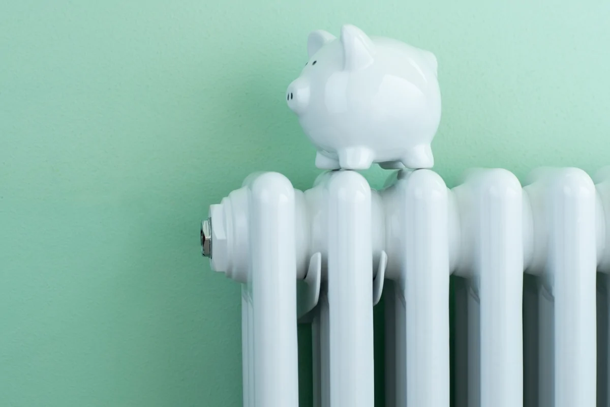 Piggy Bank On Radiator
