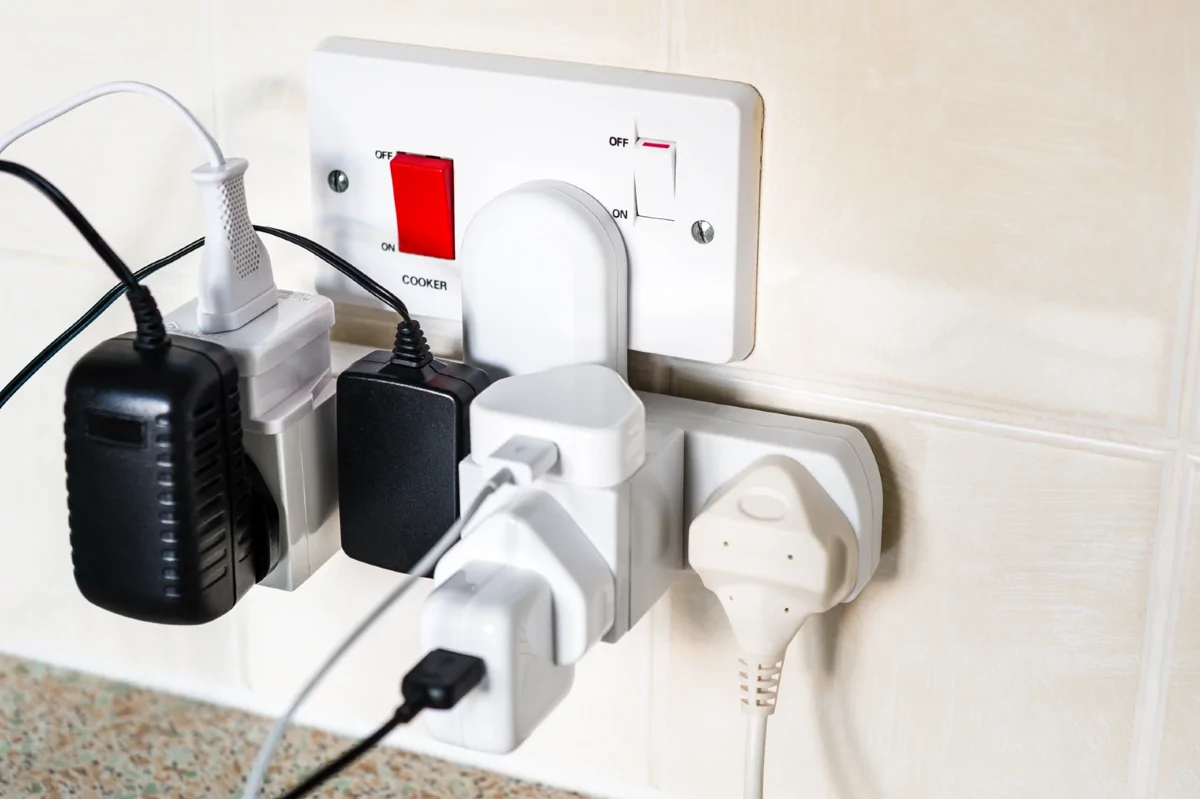 Overloaded Electrical Sockets