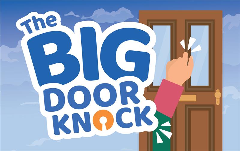 Big Door Knock Web Graphic