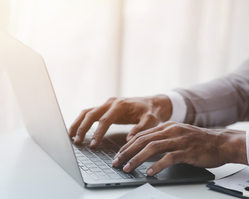 Person Typing Gettyimages 1455978839