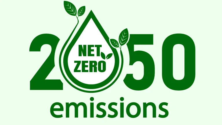 Net Zero Emissions Graphic